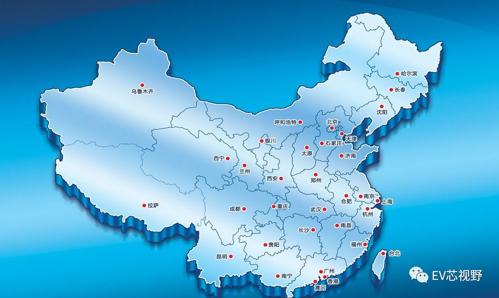 中國34省市新能源汽車產(chǎn)業(yè)規(guī)劃（二）：華北、華東12省市新能源汽車產(chǎn)業(yè)規(guī)劃